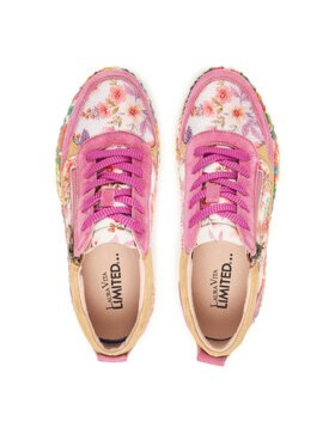 Laura Vita Sneakersy Nikito 62 Różowy