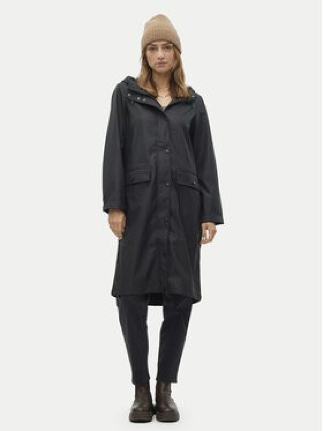 Vero Moda Kurtka przeciwdeszczowa Malou 10320607 Czarny Regular Fit