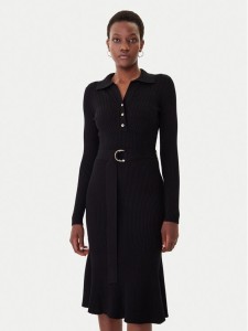 Marciano Guess Sukienka dzianinowa 5BGK07 5891Z Czarny Slim Fit