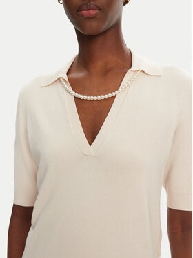 Liu Jo Sweter WA5222 MS49I Beżowy Regular Fit