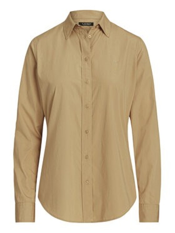 LAUREN RALPH LAUREN Koszula 200925378002 Beżowy Relaxed Fit