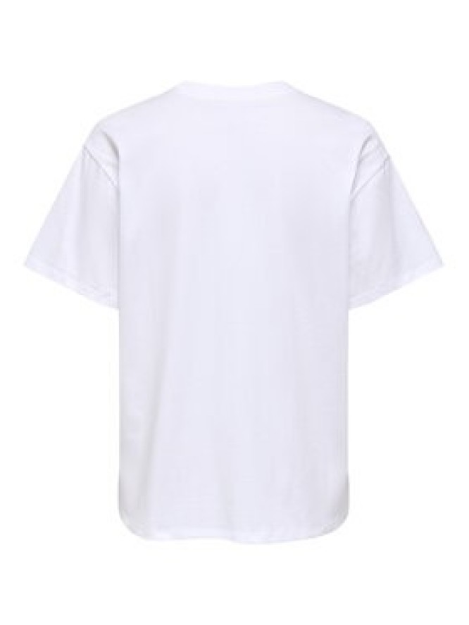 ONLY T-Shirt Celine 15374989 Biały Regular Fit