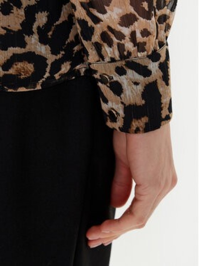 Morgan Koszula 252-CLION Brązowy Regular Fit