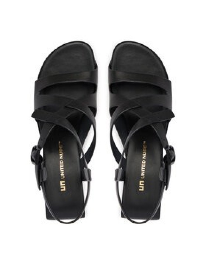 United Nude Sandały Mobius Straps Mid 109980116 Czarny