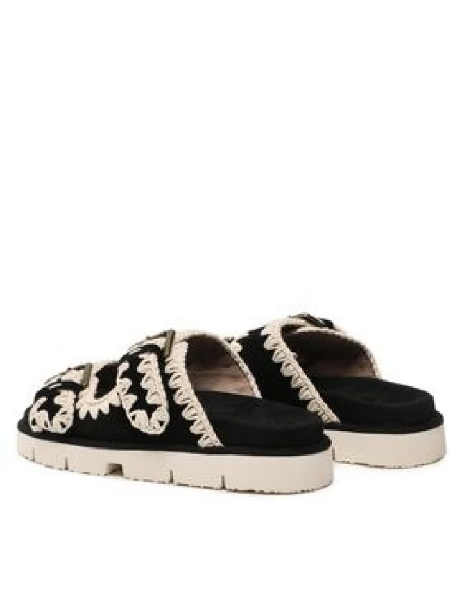 Mou Klapki New Bio With Buckles SW461005A Czarny