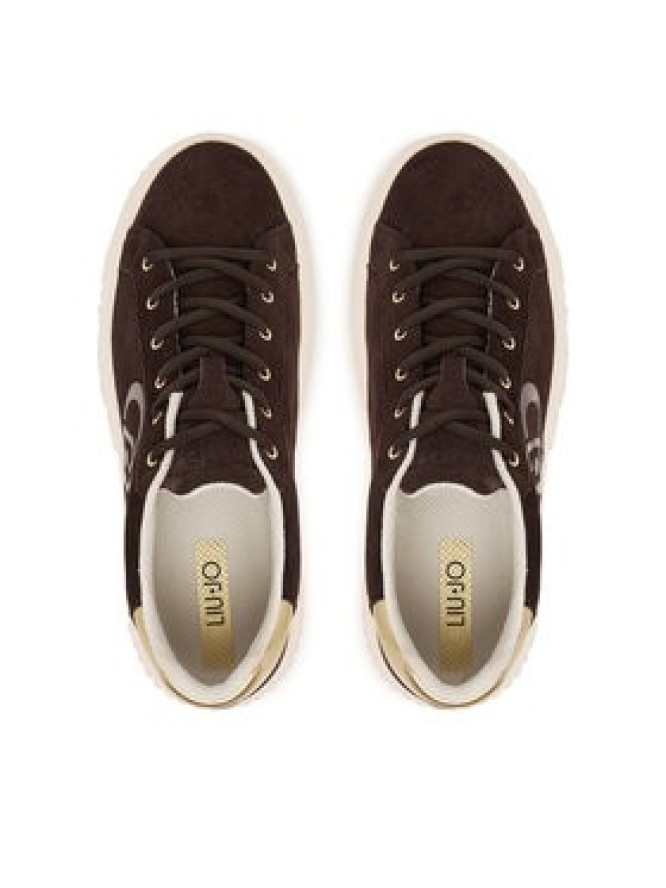 Liu Jo Sneakersy Elodie 01 BF6059 PX002 Brązowy
