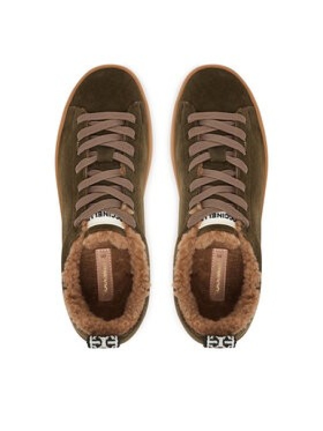 Coccinelle Sneakersy 4 VKE 24 01 01 Zielony ciemny