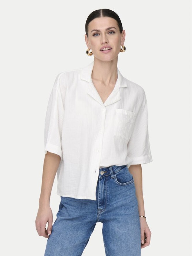 ONLY Koszula Thyra 15267839 Biały Regular Fit