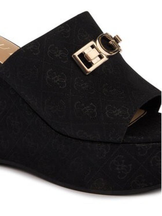 Guess Klapki FLJEVZ FAB04 Czarny