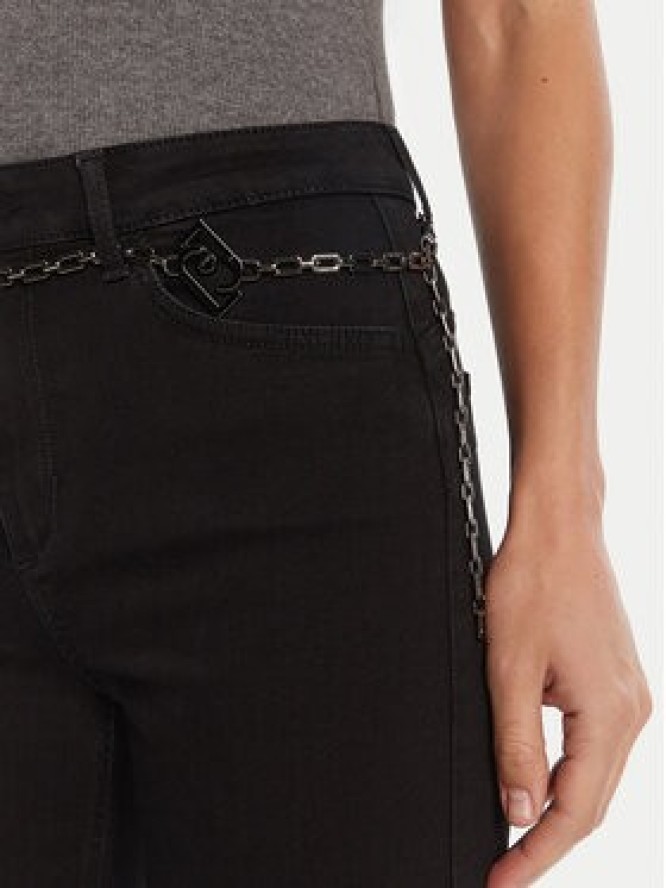 Liu Jo Jeansy UF5097 DS018 Czarny Regular Fit