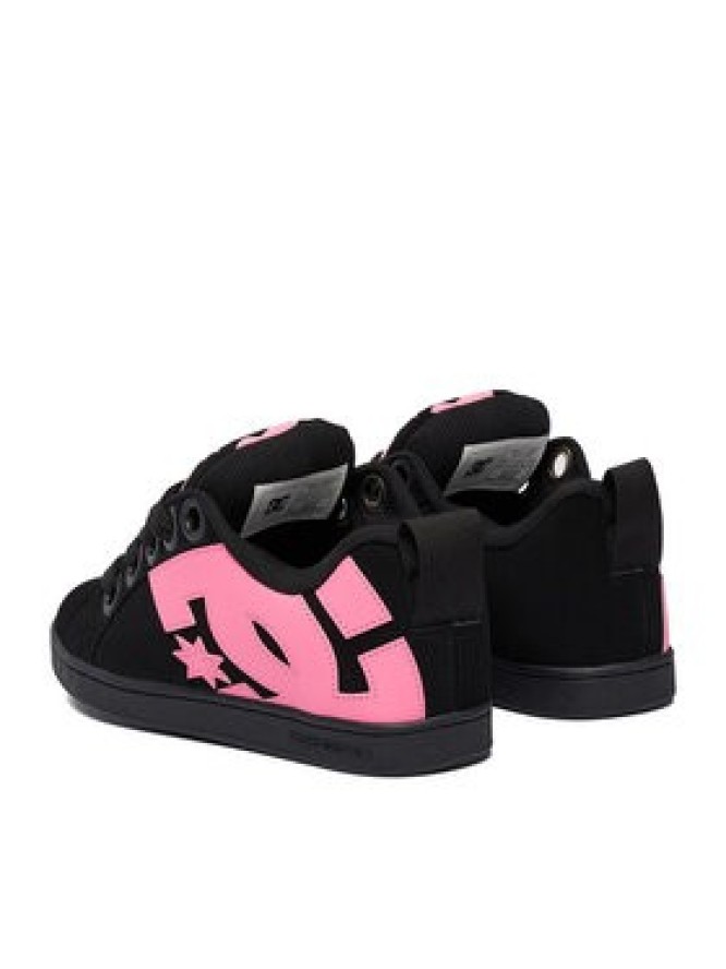DC Shoes Sneakersy EO-COURT GRAFFIK PUFF DC04916003 Czarny