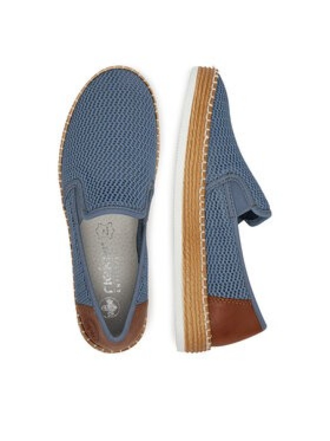 Rieker Półbuty L7873-12 Niebieski