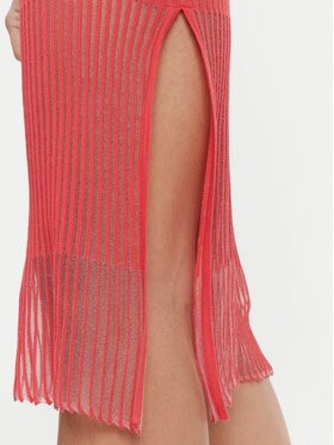 PINKO Sukienka dzianinowa 104811 A2GJ N55 Pomarańczowy Regular Fit