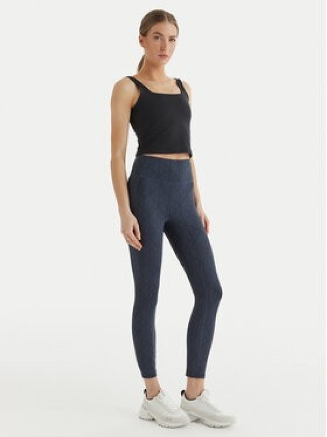 Calvin Klein Performance Legginsy LVGWS6L645 Granatowy Slim Fit