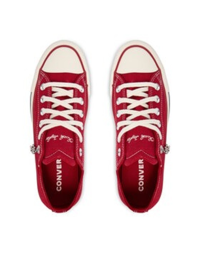 Converse Trampki Chuck Taylor All Star Hearts A19057C Czerwony