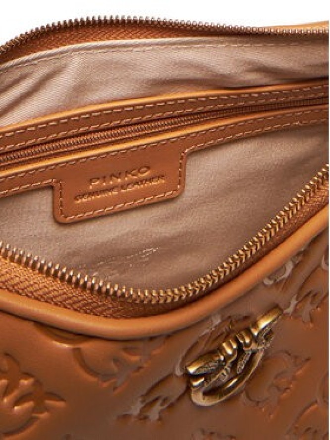PINKO Torebka Half Moon Mini Fl PE 25 PLTT 102790 A1YB Brązowy