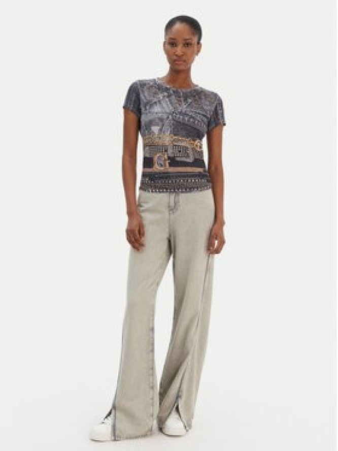 Guess T-Shirt W6RI05 KCCG0 Czarny Classic Fit