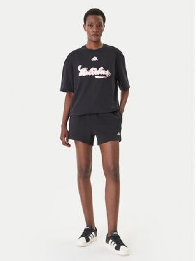 adidas T-Shirt House Of Tiro Graphic KB7170 Czarny Oversize