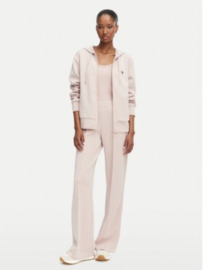 Guess Bluza V4YQ06 KCAY2 Różowy jasny Regular Fit