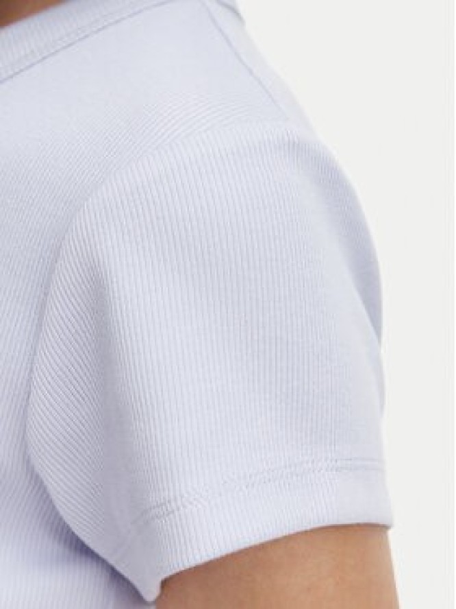 Calvin Klein Jeans T-Shirt LV047C200G Niebieski jasny Slim Fit