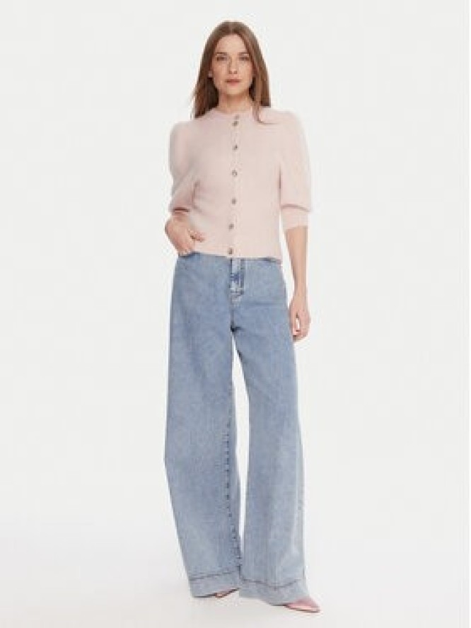 Kontatto Kardigan 3M0873C Różowy Regular Fit