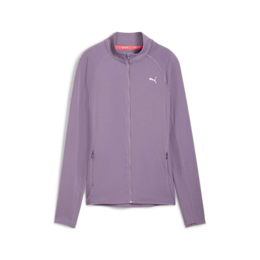 Sweter damski z zamkiem błyskawicznym Puma For Her Ribbed