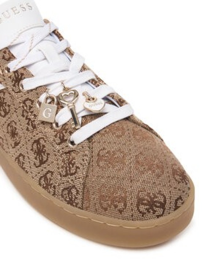 Guess Sneakersy FLFJAR FAL12 Brązowy