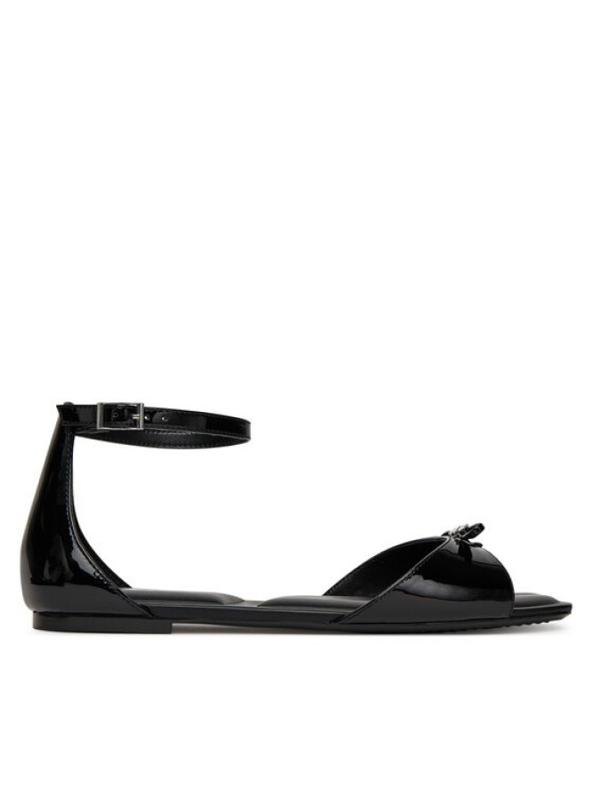 DKNY Sandały Dazey Flat Ankle Strap K1599651 Czarny