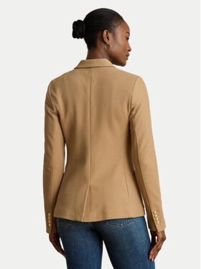 LAUREN RALPH LAUREN Marynarka 200797305018 Beżowy Slim Fit