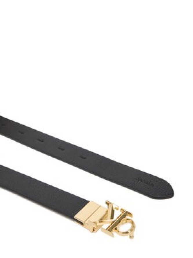 Calvin Klein Pasek Damski Facet Ck Buckle 25Mm Pebble Rev/ LV04F7044G Czarny