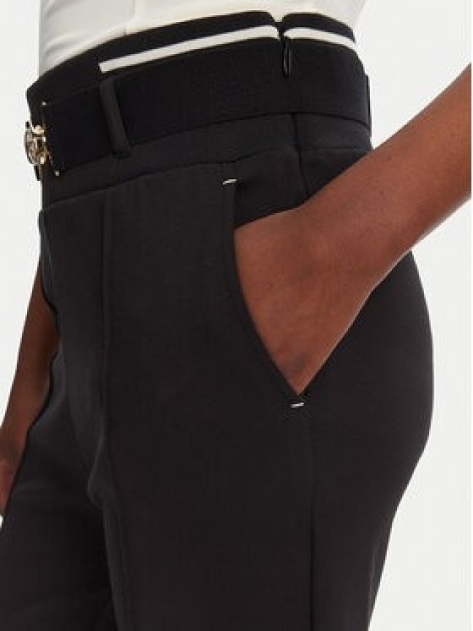 Liu Jo Sport Spodnie materiałowe TA5256 JS182 Czarny Flare Fit