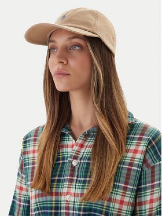 Polo Ralph Lauren Czapka z daszkiem 211912843058 Beżowy