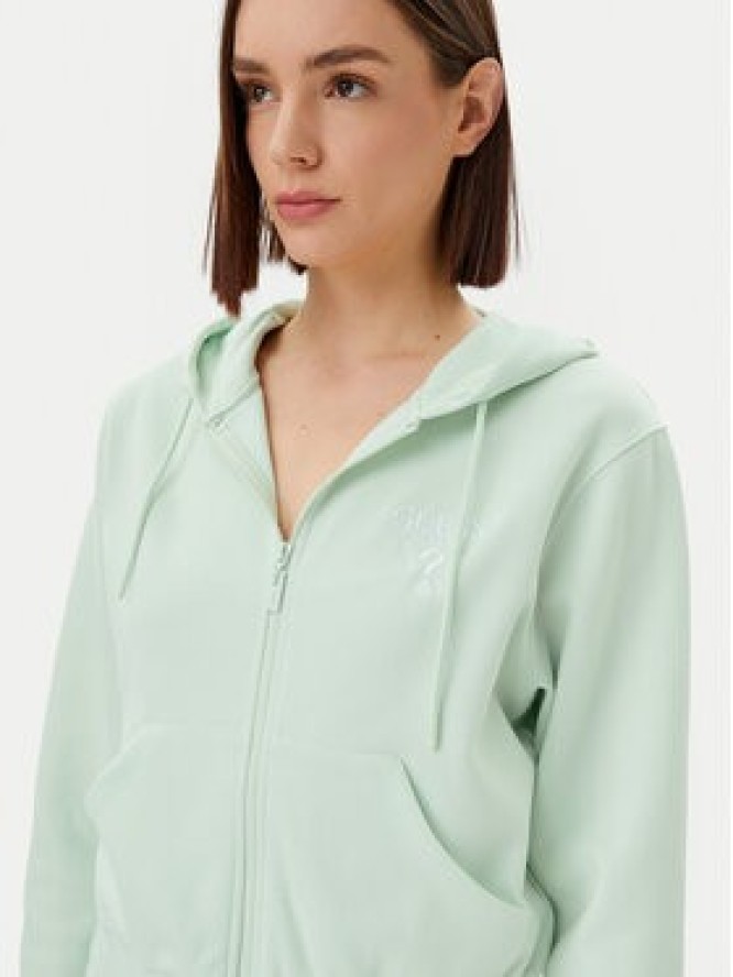 Guess Bluza V5RQ20 KC3D2 Zielony Regular Fit
