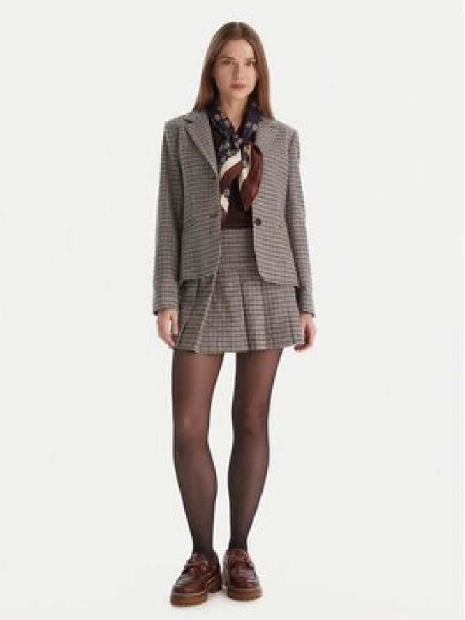 MAX&Co. Spódnica mini Canto 2526106064200 Brązowy Regular Fit