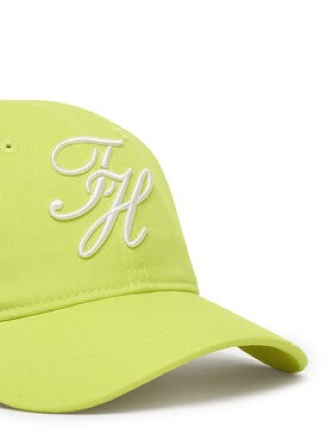 Tommy Hilfiger Czapka z daszkiem Logo Embroidery Baseball Cap AW0AW18338 Zielony