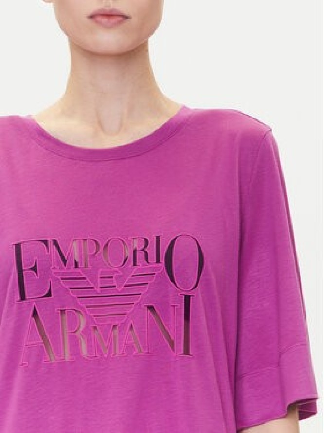 Emporio Armani Sukienka codzienna EW000618 AF12187 UA227 Różowy Loose Fit