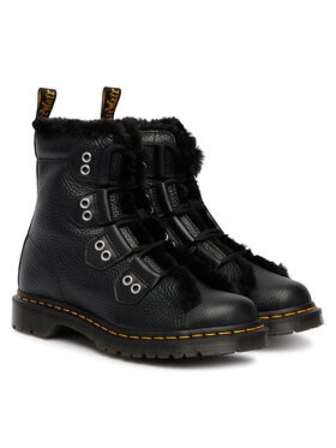 Dr. Martens Trapery 1460 Faux Fur Lined DM31876001 Czarny