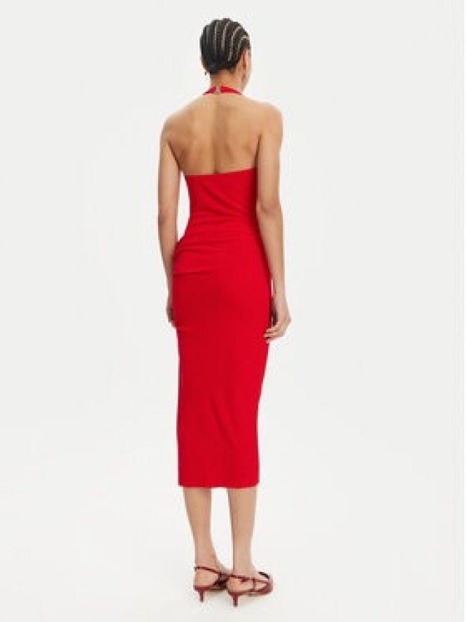 JACQUEMUS Sukienka koktajlowa 25E251DR232-1026 Czerwony Regular Fit