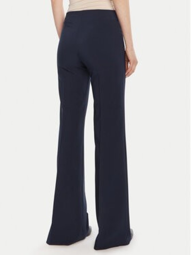 Rinascimento Spodnie palazzo CFC0125425003 Granatowy Wide Leg