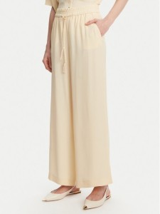 Marella Spodnie palazzo Vivaio 2513131054 Żółty Wide Leg