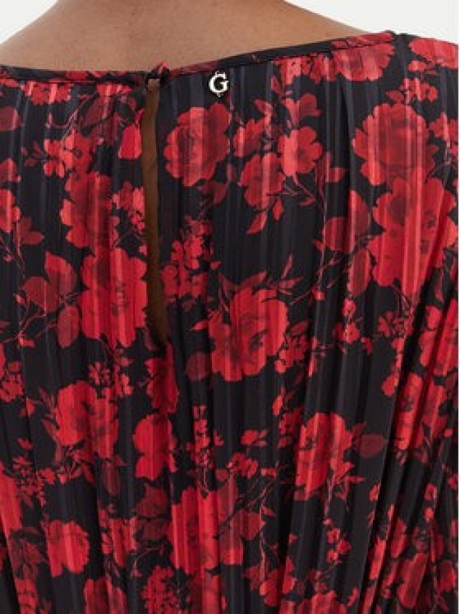 Guess Sukienka codzienna W6RK37 WJ712 Czerwony Regular Fit