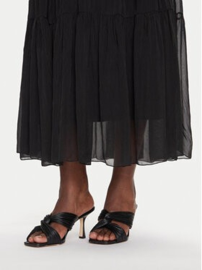 Dixie Spódnica maxi G207W007A Czarny Regular Fit