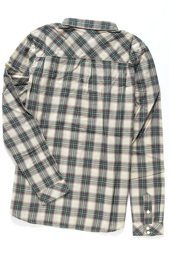 WRANGLER RELAXED 1 PKT SHIRT BERYL GREEN W5212L8S4