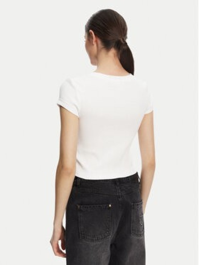 Calvin Klein Jeans T-Shirt LV047C910G Biały Regular Fit