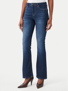 Guess Jeansy W6YA0L D1335 Granatowy Boot Fit