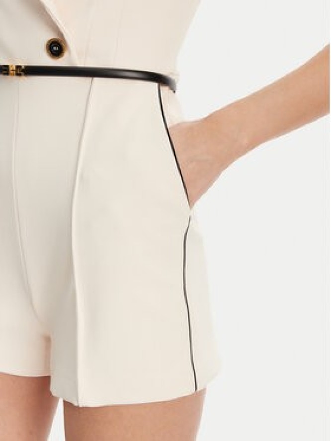 Elisabetta Franchi Kombinezon TU-T45-51E2 Beżowy Regular Fit