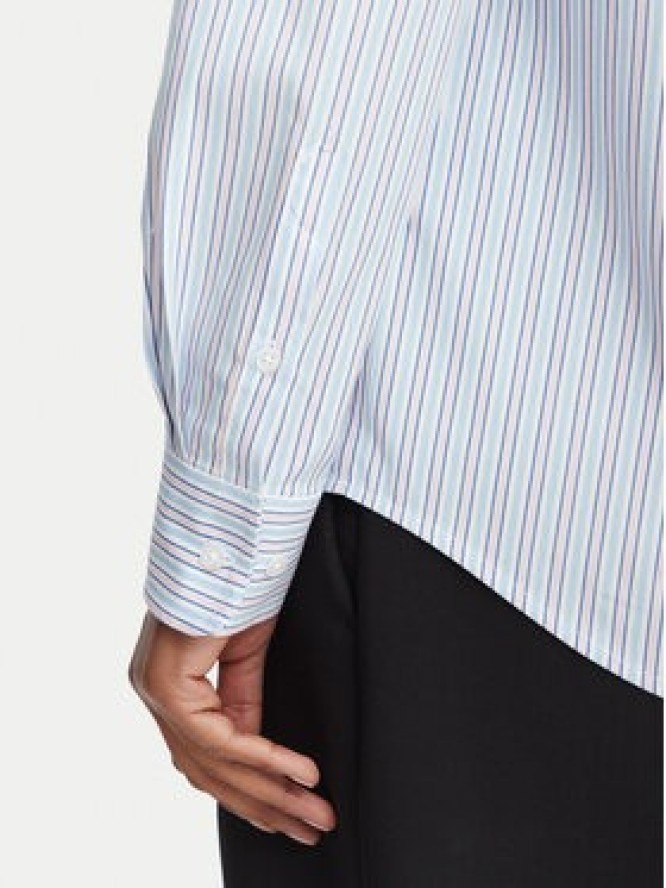 Beverly Hills Polo Club Koszula P-SS26W-SH0005 Niebieski Regular Fit