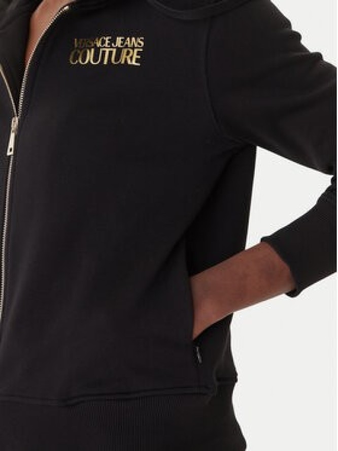 Versace Jeans Couture Bluza 80HAIT00 CF01T Czarny Regular Fit