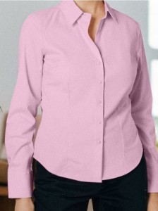 Koszula z długim rękawem - różowy