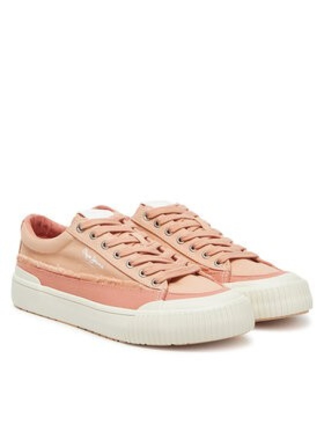 Pepe Jeans Tenisówki Ben Fresh W PLS31589 Pomarańczowy